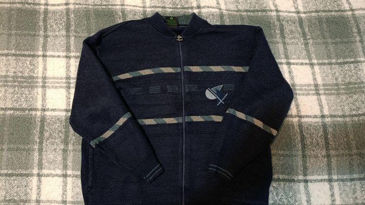 Other Navy Zip-Up Sweater product image